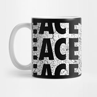 ACE Classic Distressed Rounded (Large Print) Mug